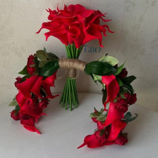 دسته گل عصایی گل برای گل مناسب برای حنابندون
